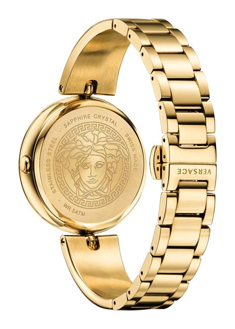 saks versace watch|versace palazzo ip gold strap.